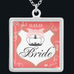 Ketting van de bruid<br><div class="desc">De Kettingen van de Weddenschap van het huwelijk van het huwelijk - om achtergrondkleur te veranderen - klik aanpassen - geef uit - kies laatste hulpmiddel in daling onderaan menu en kies van één van de getoonde kleuren of ga uw rgb hexcode voor uw kleur van de douanebruiloft in -...</div>