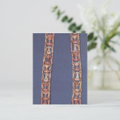 Ketting van de rijstzon briefkaart (Staand voorkant)