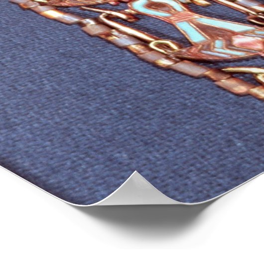 Ketting van de rijstzon poster (Hoek)