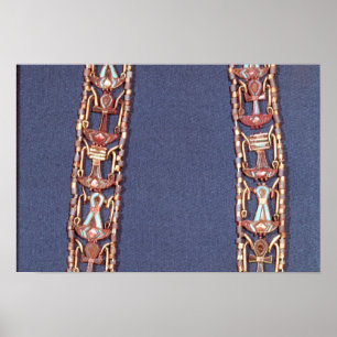 Ketting van de rijstzon poster