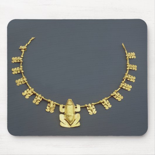 Ketting van Quimbaya met kikkers uit Colombia Muismat (Voorkant)