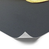 Ketting van Quimbaya met kikkers uit Colombia Poster (Hoek)