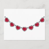  Ketting van Woman Ruby Briefkaart (Voorkant)