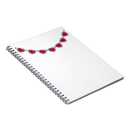 Ketting van Woman Ruby Notitieboek (Rechterzijde)