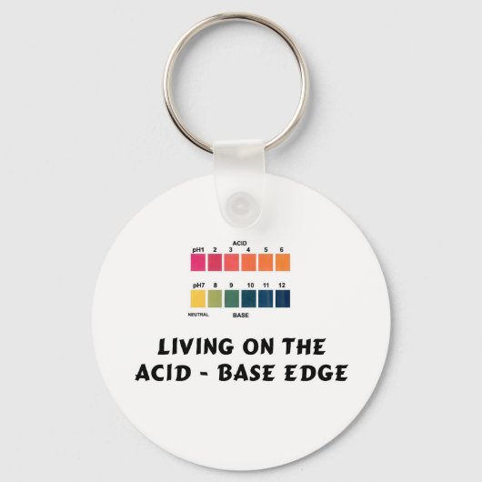 Ketting van zuur/basissleutel sleutelhanger (Voorkant)