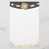 ketting voor bloemsieraden briefpapier (Voorkant)