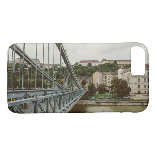 Kettingbrug, Boedapest Case-Mate iPhone Case (Achterkant (Horizontaal))