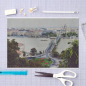 Kettingbrug, Boedapest Tissuepapier (Craft)