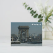 kettingbrug briefkaart (Staand voorkant)