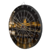 Kettingbrug met Buda Castle Hungary Boedapest Dartbord (Voorkant Rechts)