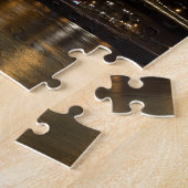 Kettingbrug met Buda Castle Hungary Boedapest Legpuzzel (Zijkant)