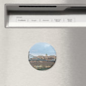 Kettingbrug met Buda Castle Hungary Boedapest Magneet (Insitu (Vaatwasser))