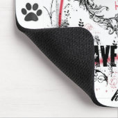 kettingen breken harten door alle bulten met vleug muismat (Hoek)