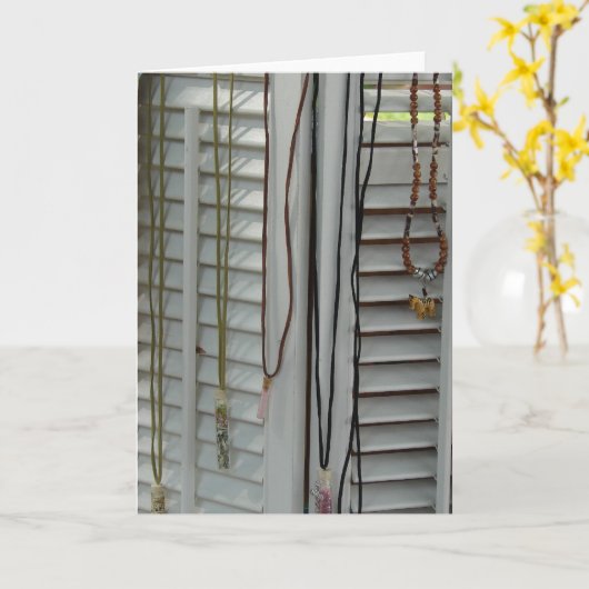 Kettingen Kaart (Gele Bloem)