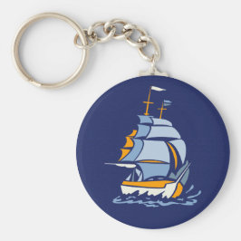 Kettingen met een sleutelhanger per boot, aanpasba