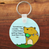 Kettingen met hondsdolheid sleutelhanger (Voorkant)