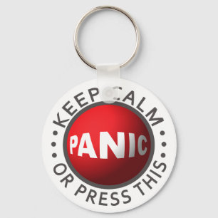 Kettingen met panic Button Sleutelhanger