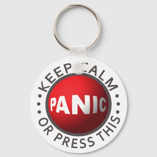 Kettingen met panic Button Sleutelhanger (Voorkant)