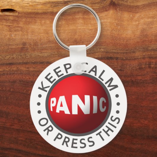 Kettingen met panic Button Sleutelhanger (Voorkant)