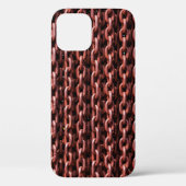 Kettingen met roestvrij staal Case-Mate iPhone case (Achterkant)