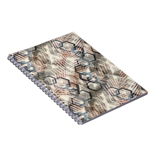 Kettingen op palmbladeren. notitieboek (Rechterzijde)