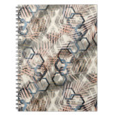 Kettingen op palmbladeren. notitieboek (Voorkant)