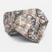 Kettingen op palmbladeren. stropdas (Opgerold)