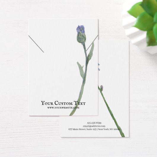 Kettingen sieraden display Kaart · pastelbloem (Bureau)