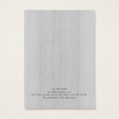 Kettingen sieraden display Kaart · Wit hout (Achterkant)