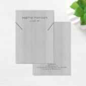 Kettingen sieraden display Kaart · Wit hout (Bureau)