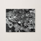 Kettingkoppelingen voor fietsen legpuzzel (Horizontaal)