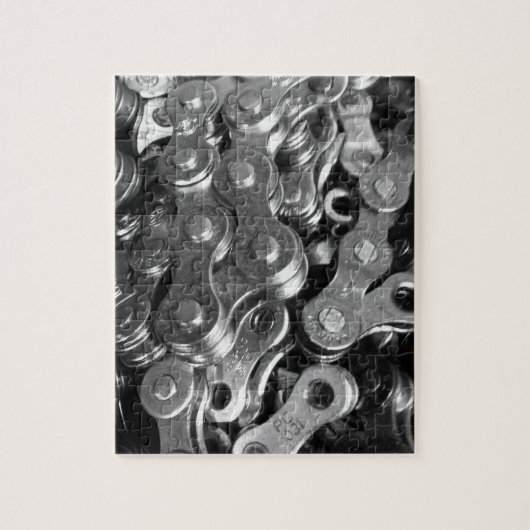 Kettingkoppelingen voor fietsen legpuzzel (Verticaal)