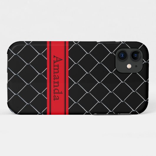  Kettingkoppelingspatroon Case-Mate iPhone Case (Achterkant (horizontaal))