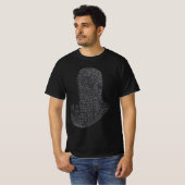 Kettingmail Strijder Kap T-shirt (Voorkant volledig)