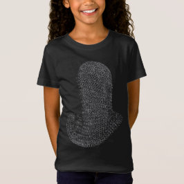 Kettingmail Strijder Kap T-shirt
