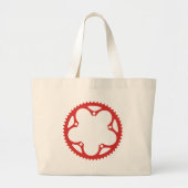 kettingring grote tote bag (Voorkant)