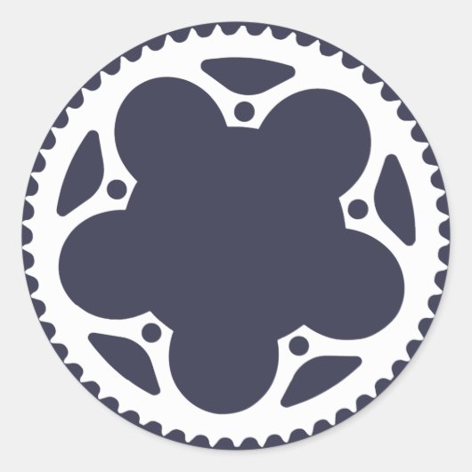 kettingring ronde sticker (Voorkant)