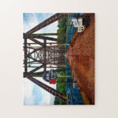 Kettingrotsenbrug Missouri. Legpuzzel (Verticaal)