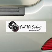 kettingsteeksticker bumpersticker (Op auto)