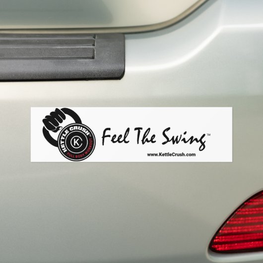 kettingsteeksticker bumpersticker (Op auto)