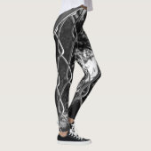 Kettingverbindingshek en spiderweb leggings (Rechts)