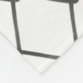 Kettingverbindingskop Fleece Deken (Hoek)