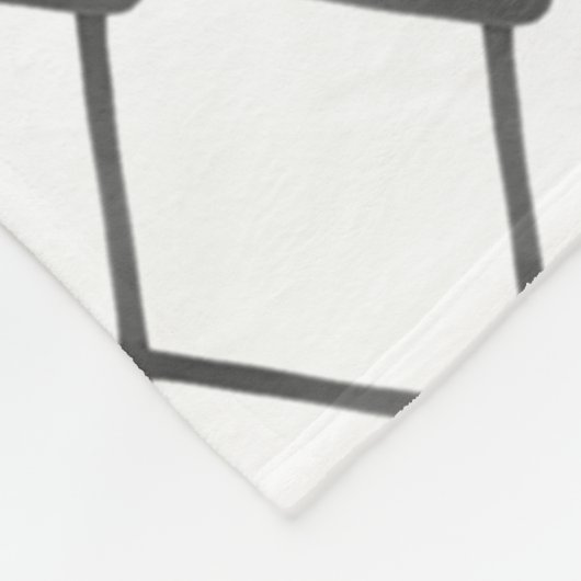 Kettingverbindingskop Fleece Deken (Hoek)