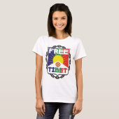 Kettingvrij Tibet T-shirt (Voorkant volledig)