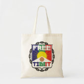Kettingvrij Tibet Tote Bag (Voorkant)