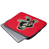 Kettingzaag Chimp Laptop Sleeve (Voorkant onderkant)