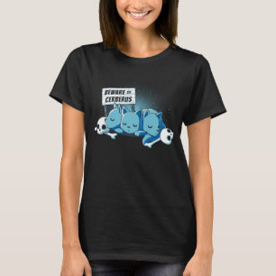 kettingzaag gesneden t-shirt