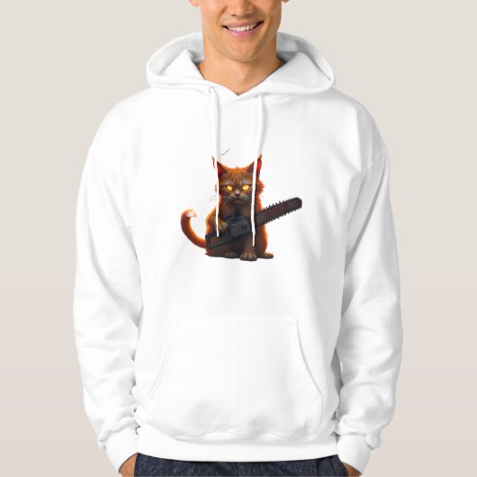 Kettingzaag kat shirt Classic (Voorkant)