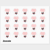 kettingzaag ronde sticker (Vel)