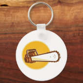 kettingzaag sleutelhanger (Voorkant)